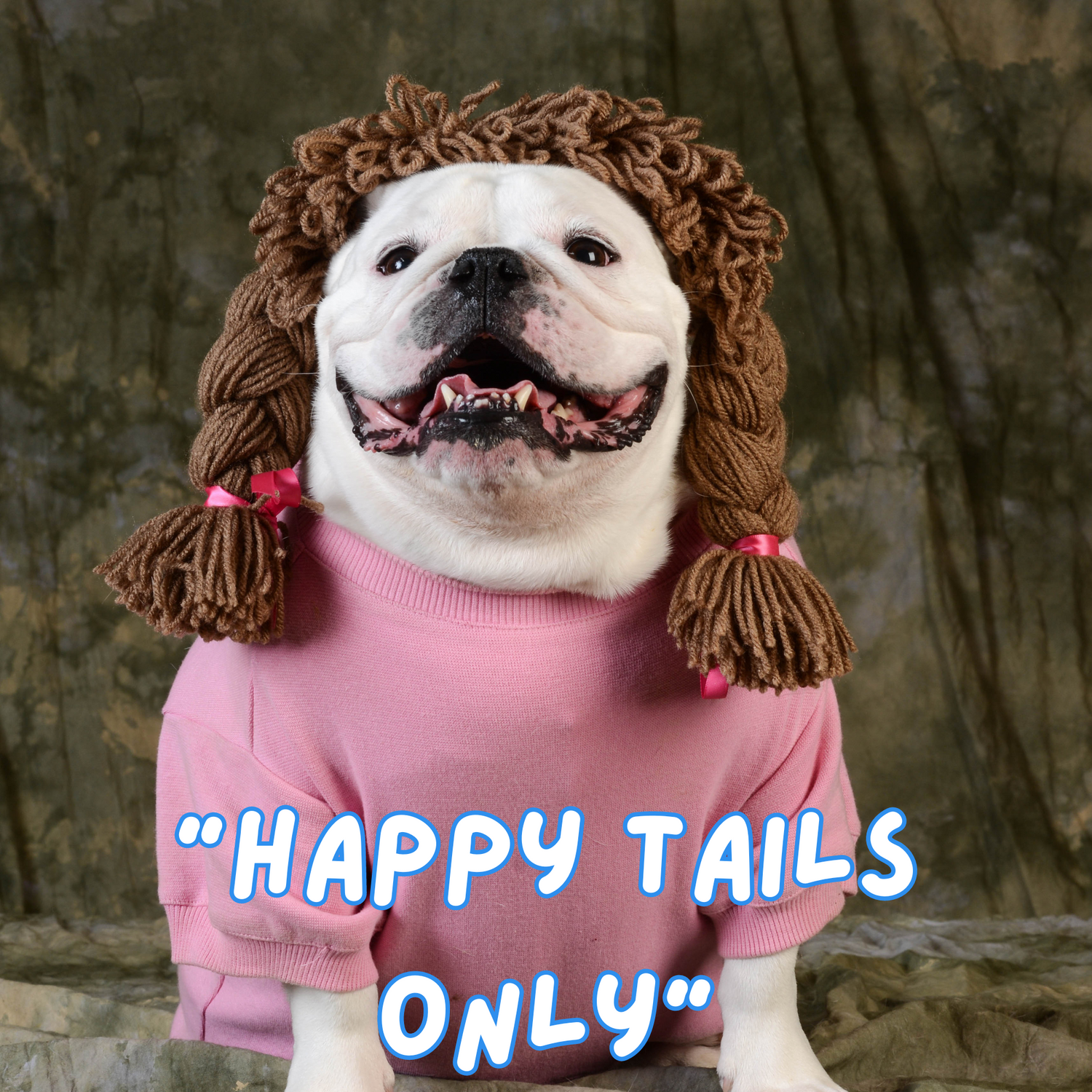 For Pooch. Happy tails only. Dog apparel for dogs.