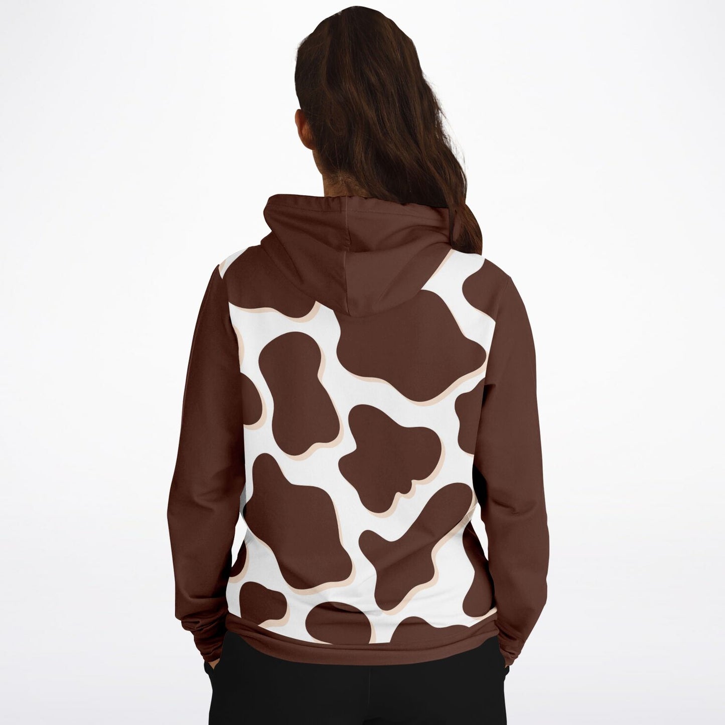 Cow Print Hoodie