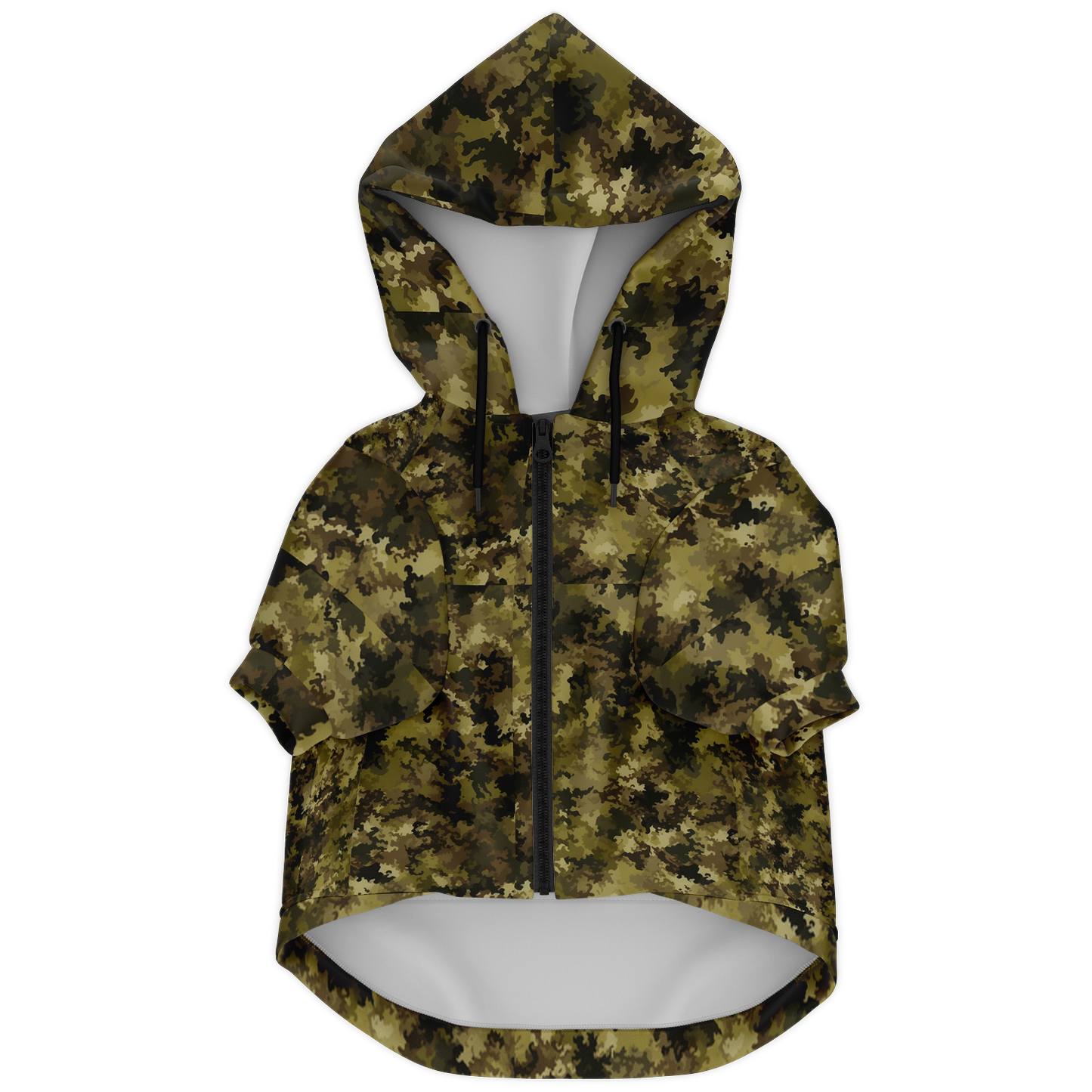 Forest Camo Dog Hoodie