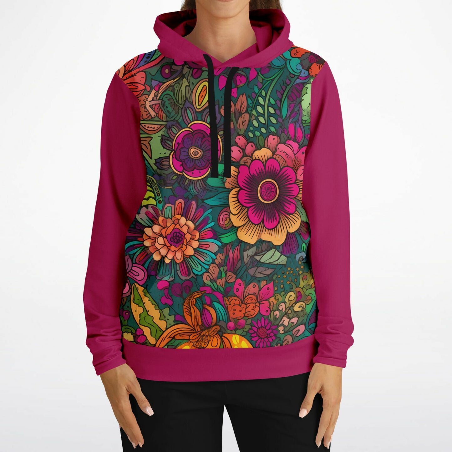 Purple Vintage Tattoo Hoodie