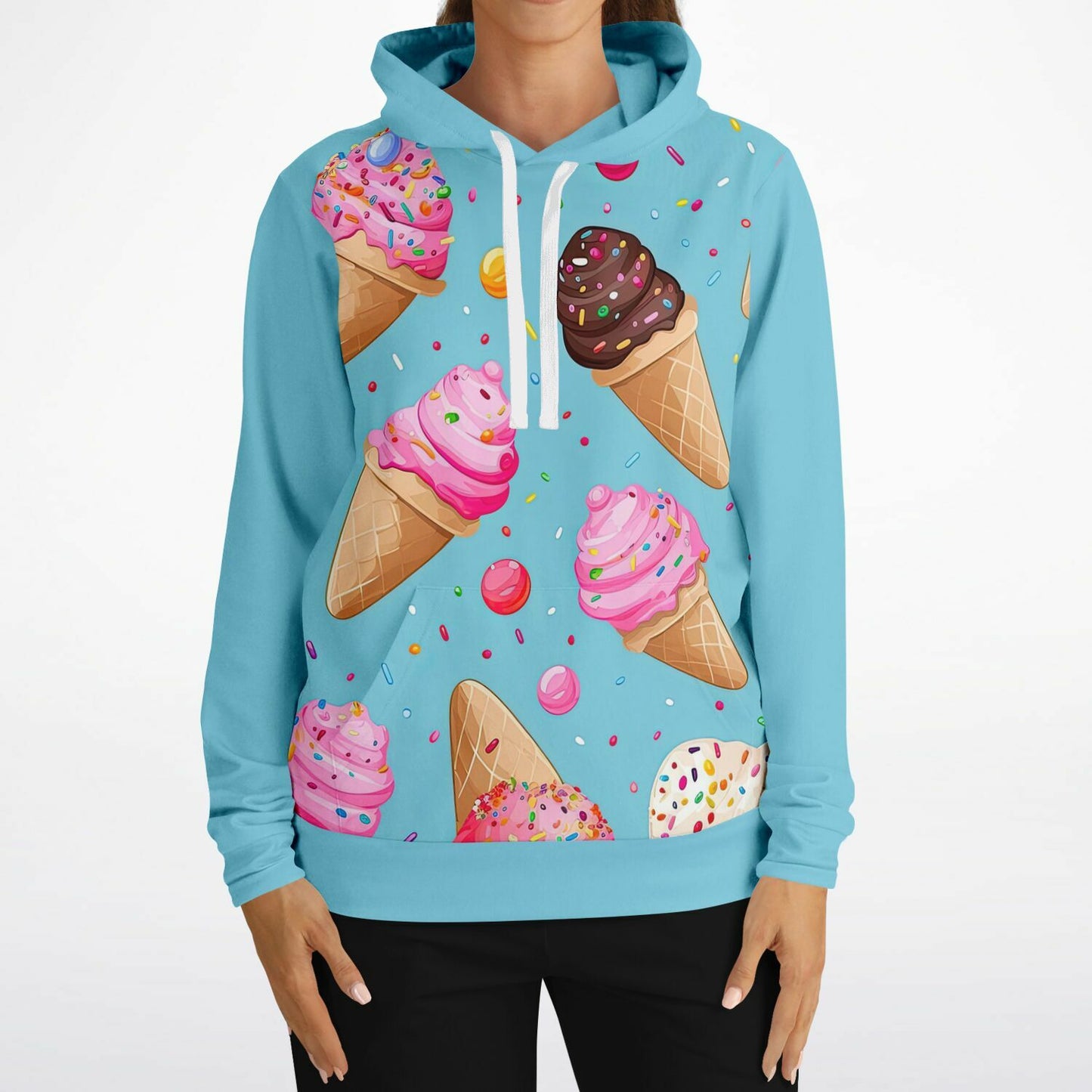 Icecream Blue Hoodie