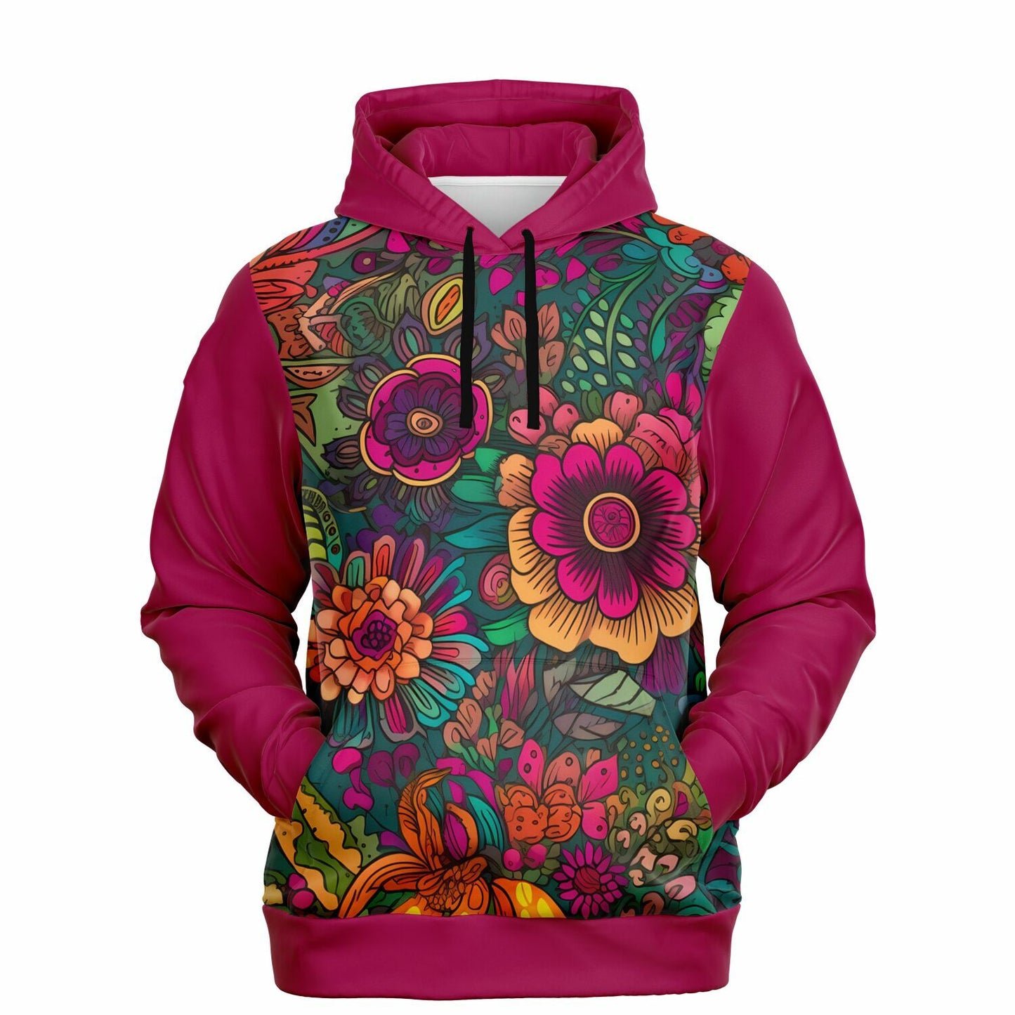 Purple Vintage Tattoo Hoodie