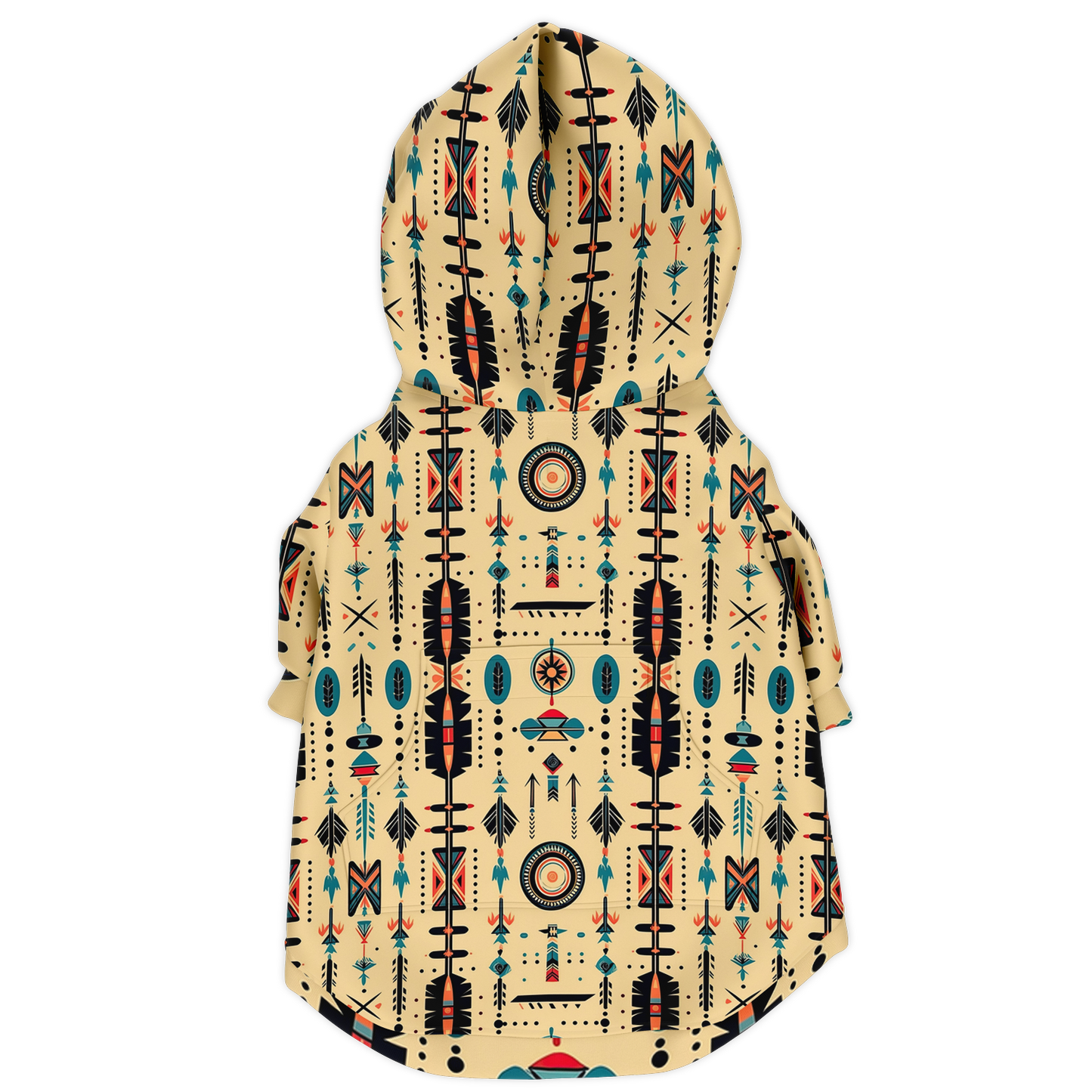 Tribal Aztec Inspired Dog Hoodie