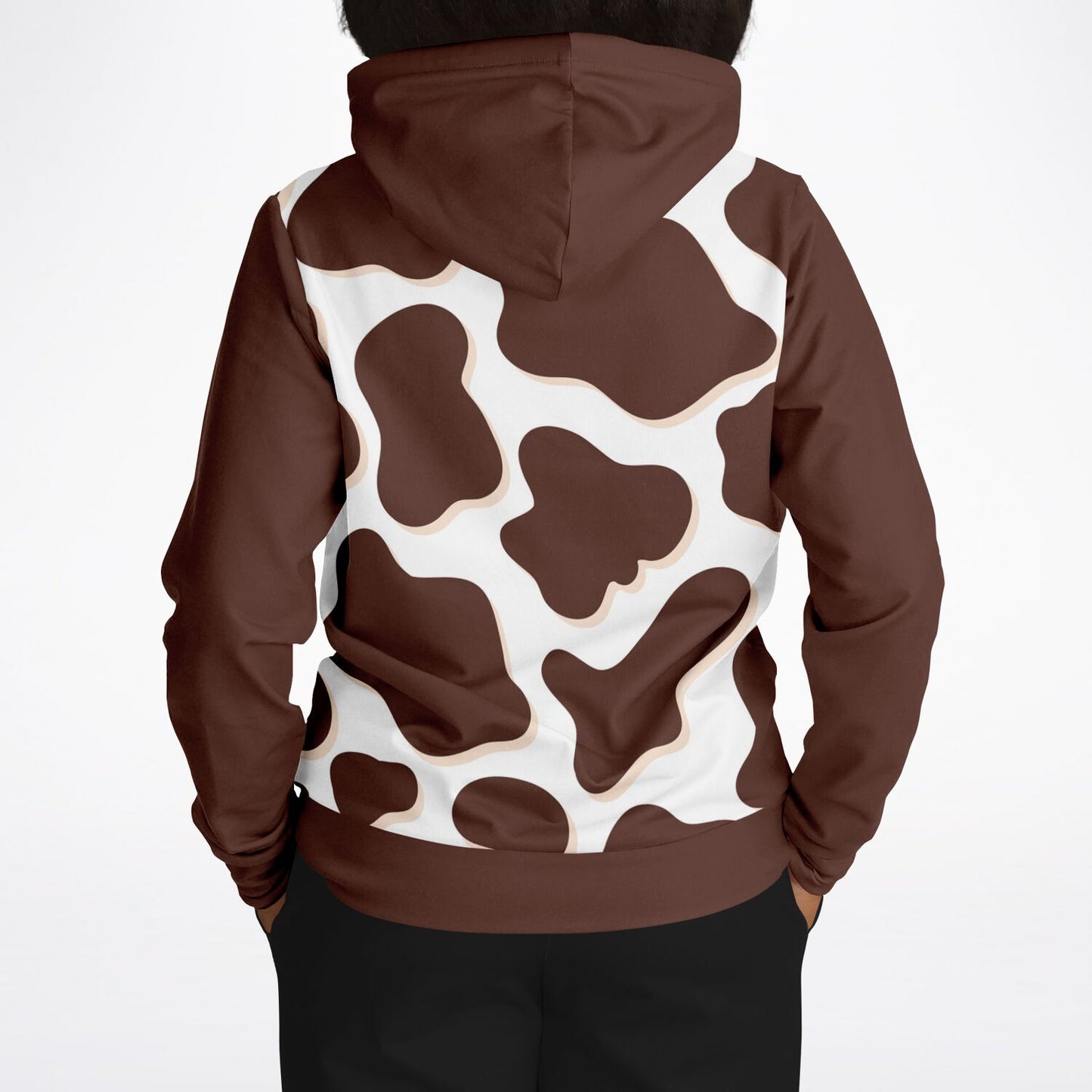 Cow Print Hoodie