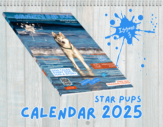 2025 Star Pups from the Naughty Bad Dog Magazine Issue 3