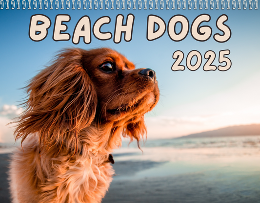 2025 Beach Dogs Calendar