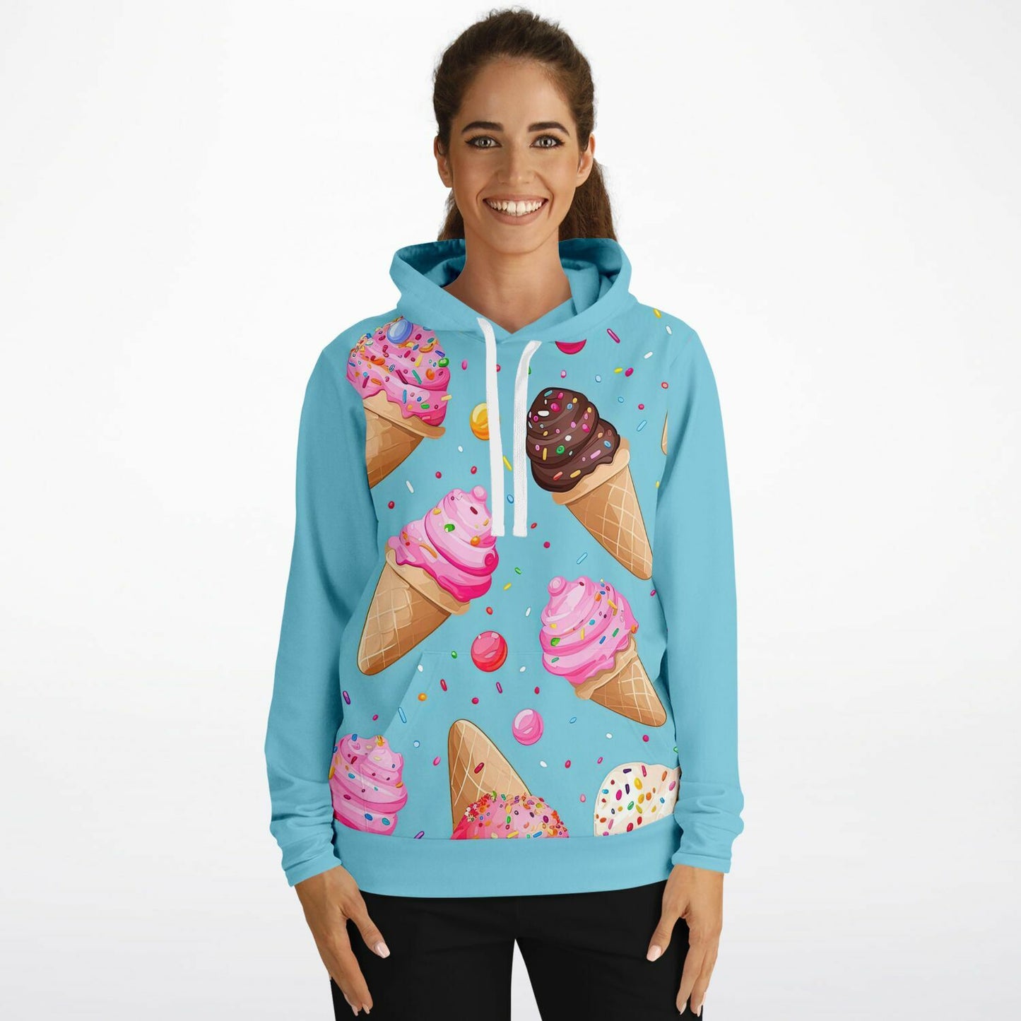 Icecream Blue Hoodie