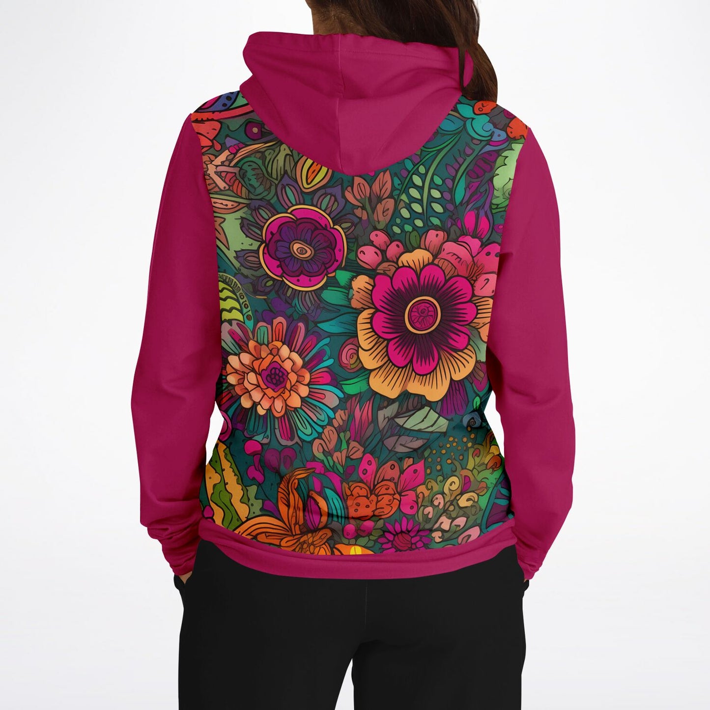 Purple Vintage Tattoo Hoodie