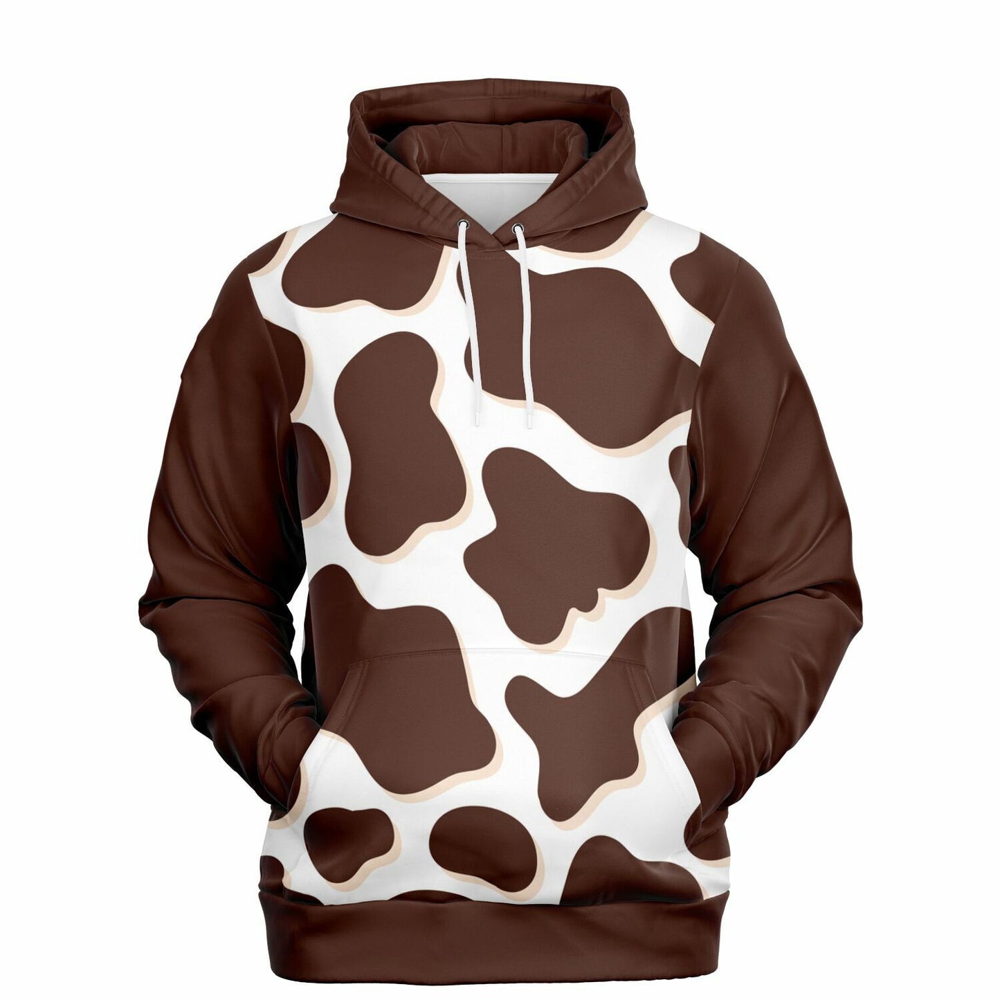 Cow Print Hoodie