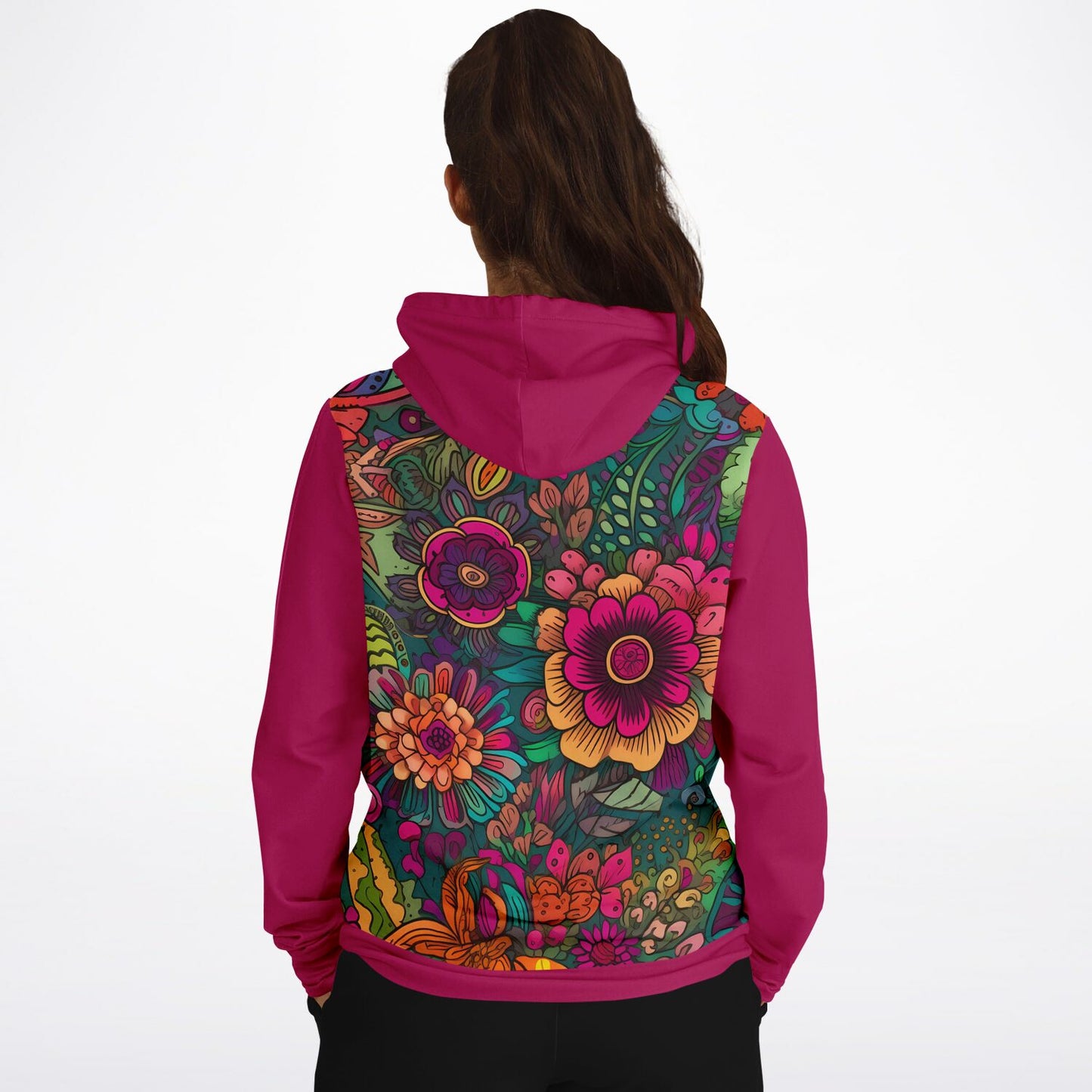 Purple Vintage Tattoo Hoodie